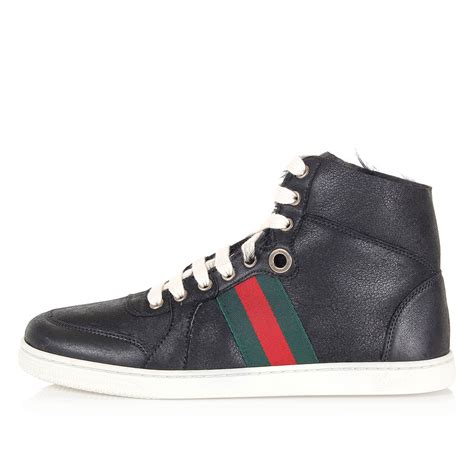 sneakers gucci donna nere alte|Gucci Sneakers Alte .